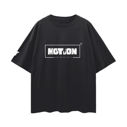 Motion GWD Unisex Streetwear Loose Drop Shoulder T-Shirt