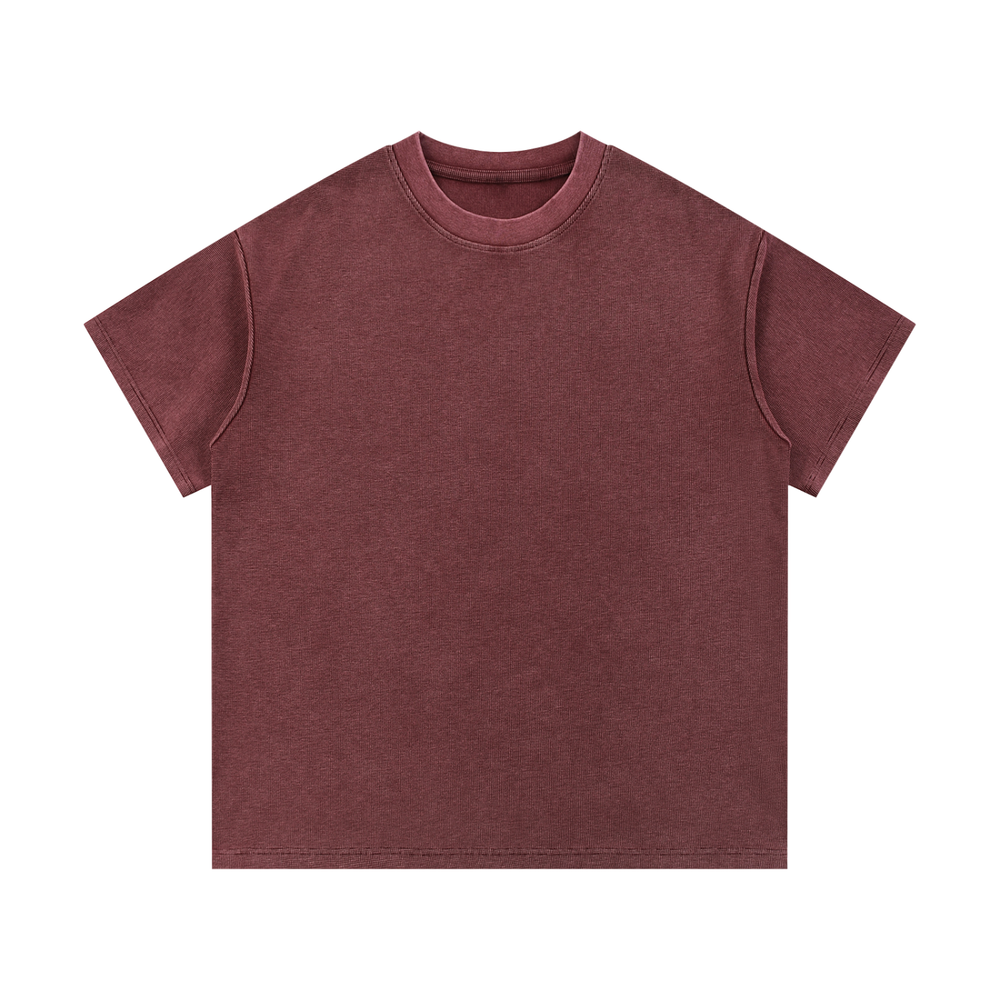 Motion GWD Unisex Mineral Wash Waffle Knit T-Shirt