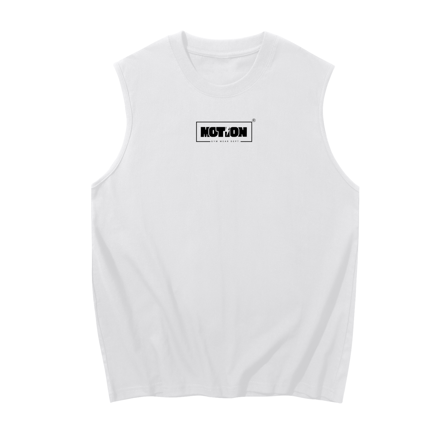 Motion GWD Unisex Sleeveless 100% Cotton Tank Top