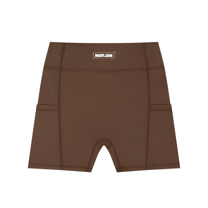 Motion GWD Women's High-Waisted Pocket Biker Shorts