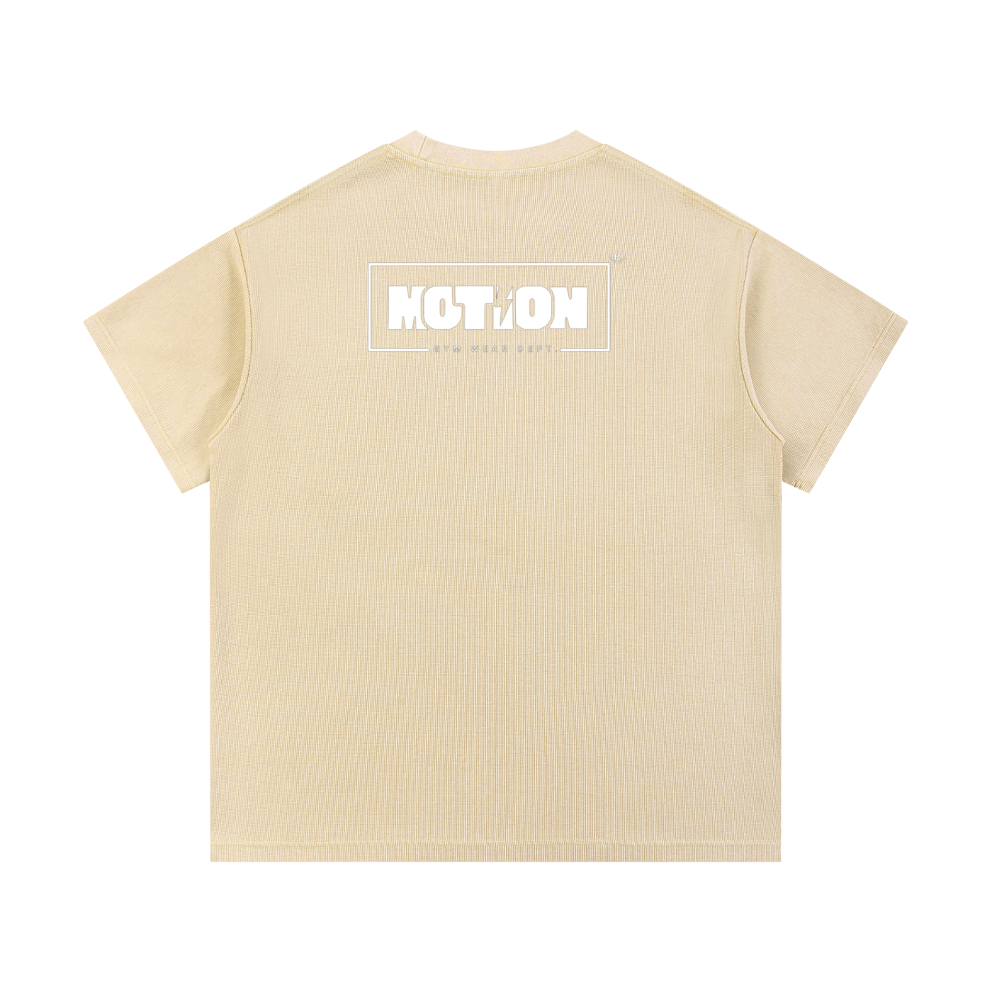 Motion GWD Unisex Mineral Wash Waffle Knit T-Shirt