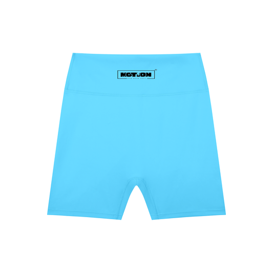 Motion GWD Womens High-Waisted Blend Biker Shorts