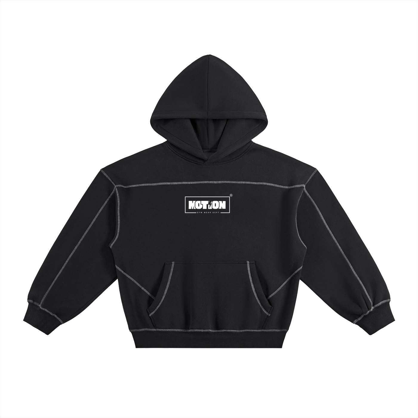 Motion GWD Boxy Stitched Hoodie