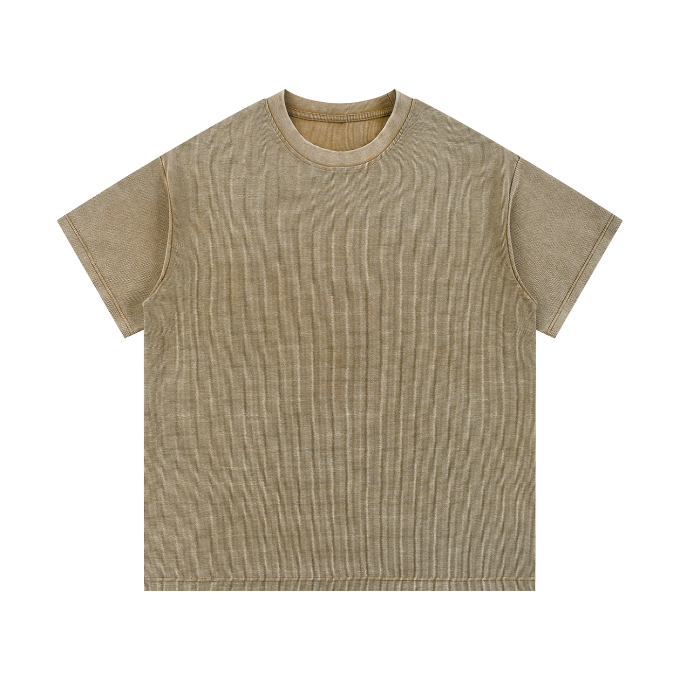 Motion GWD Unisex Mineral Wash Waffle Knit T-Shirt