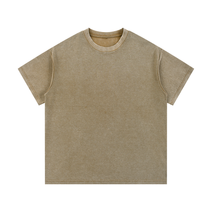 Motion GWD Unisex Mineral Wash Waffle Knit T-Shirt