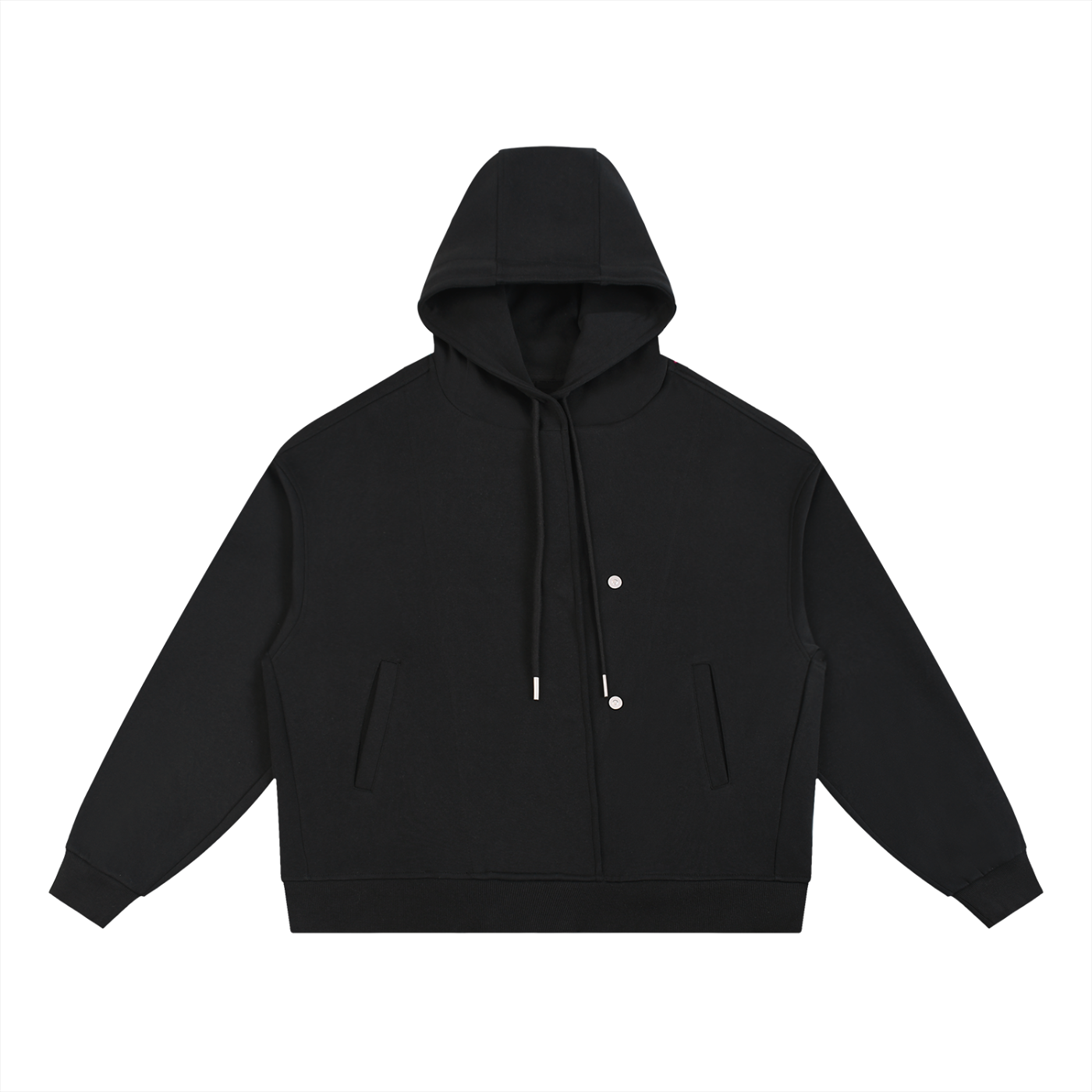 Motion GWD Boxy Button Placket Hoodie