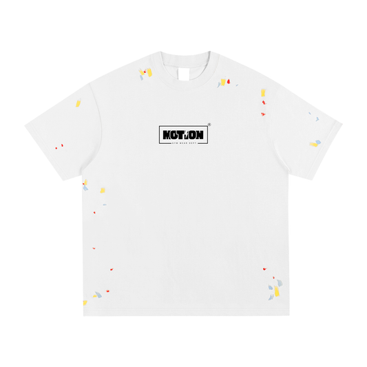 Motion GWD Oversized Paint Splatter Tee