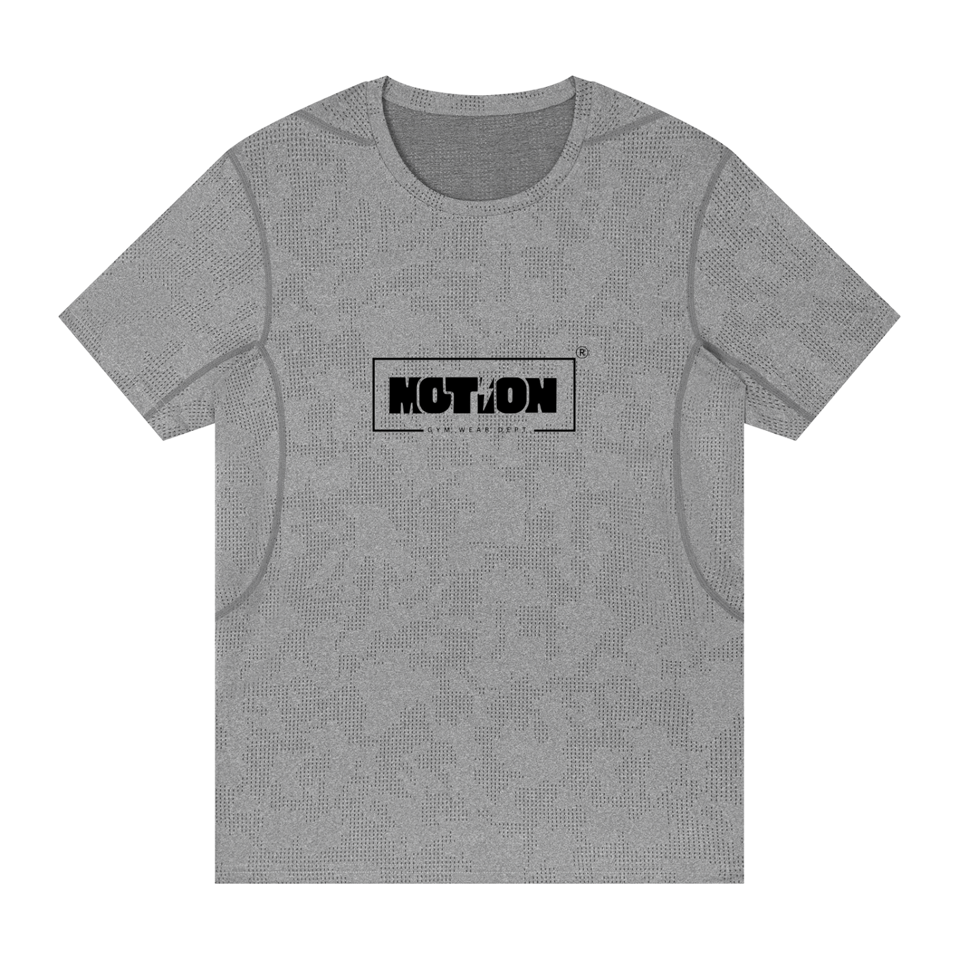 Motion GWD Men's Jacquard Slim Mesh T-Shirt