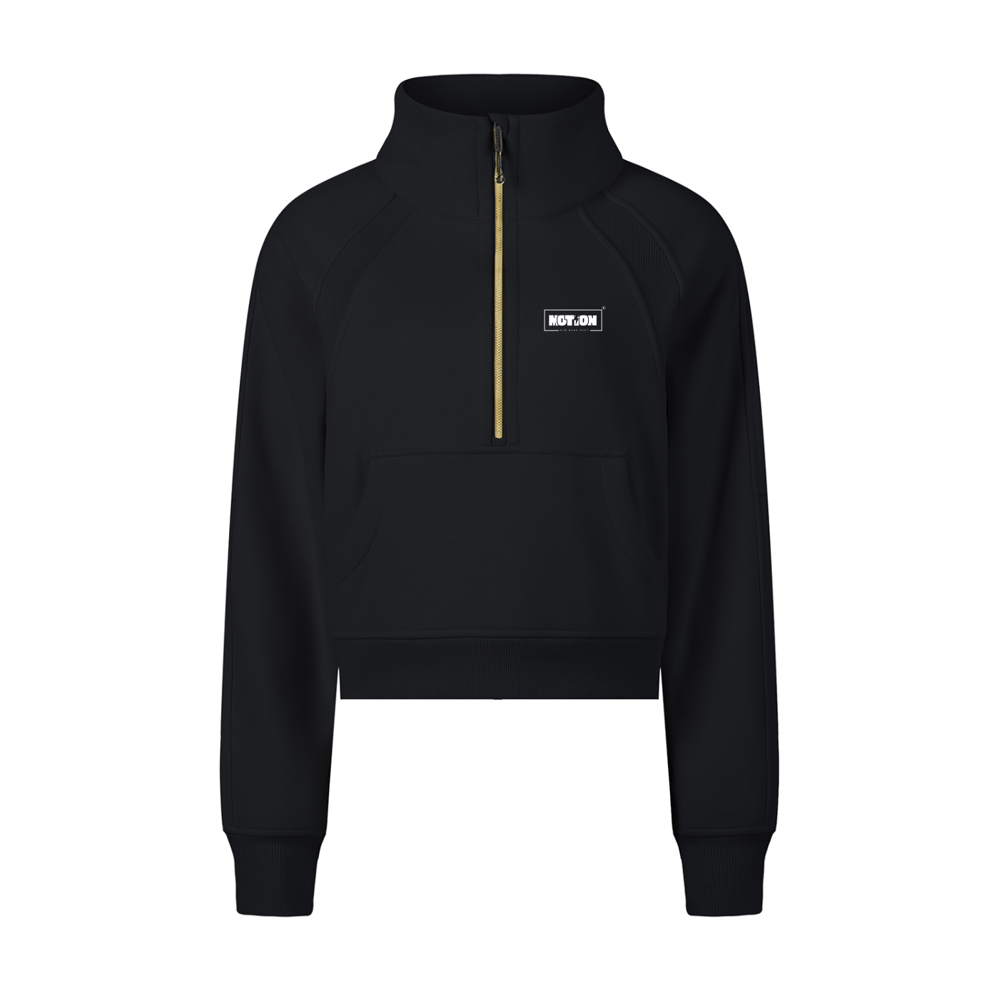 Motion GWD Women's Cropped Quarter-Zip Sweatshirt