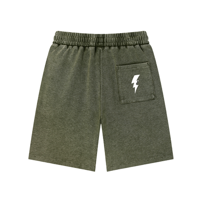 Motion GWD Unisex Mineral Wash Waffle Knit Shorts