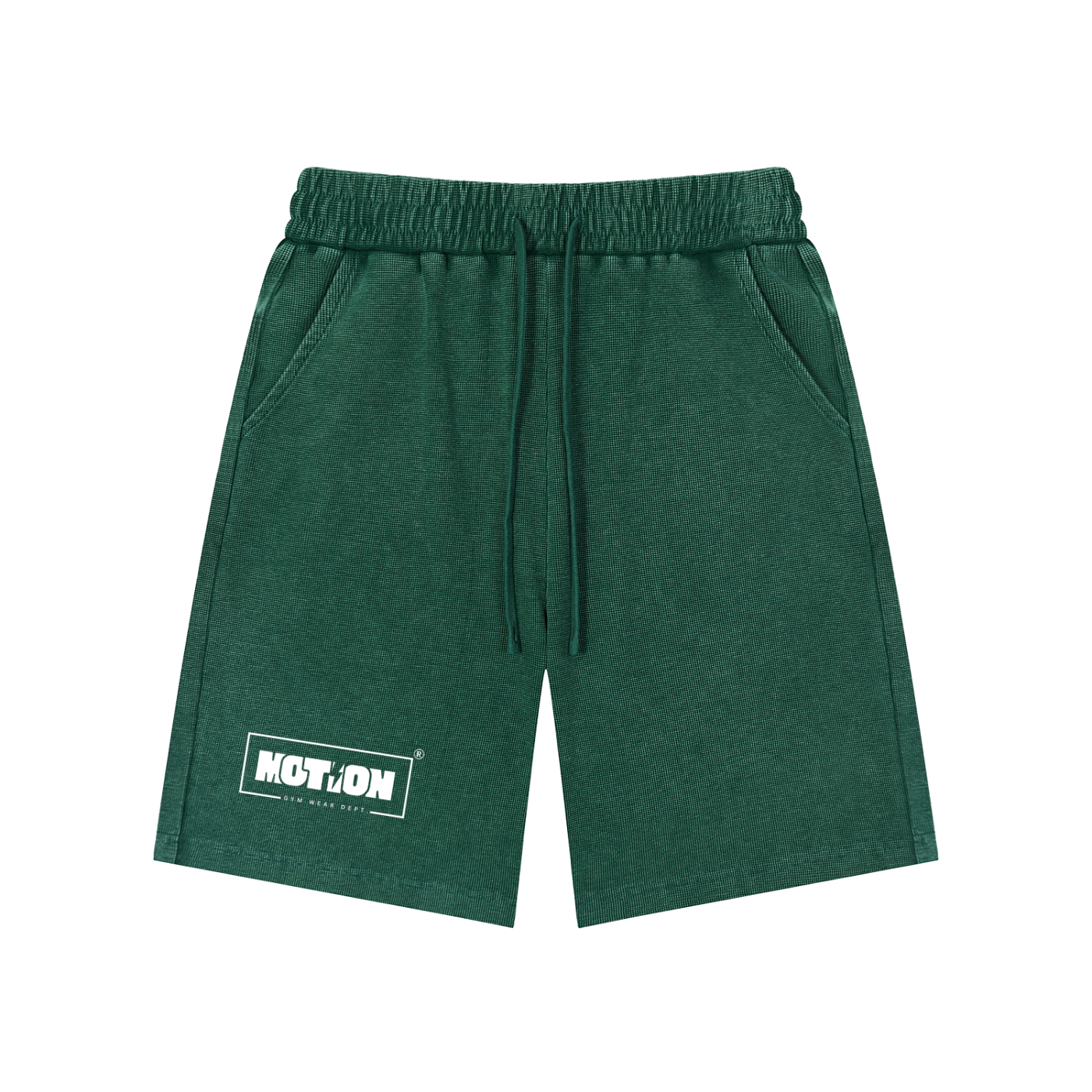 Motion GWD Unisex Mineral Wash Waffle Knit Shorts