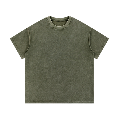 Motion GWD Unisex Mineral Wash Waffle Knit T-Shirt