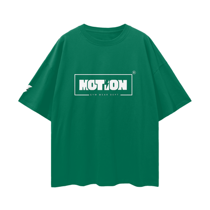 Motion GWD Unisex Streetwear Loose Drop Shoulder T-Shirt