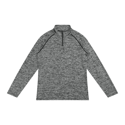 Motion GWD Unisex Quarter-Zip Performance Long Sleeve T-Shirt
