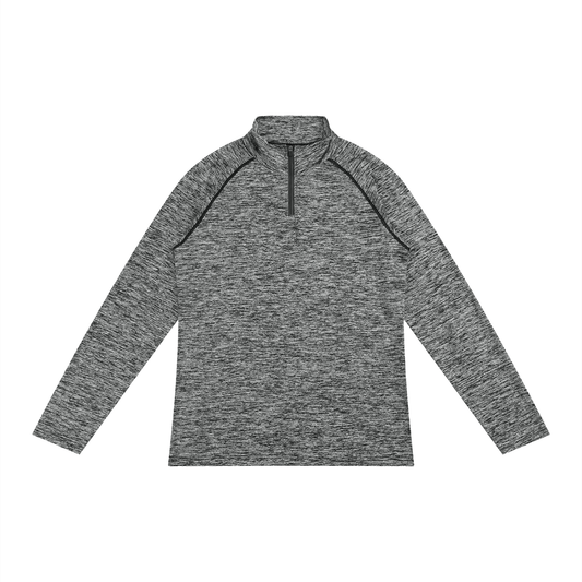Motion GWD Unisex Quarter-Zip Performance Long Sleeve T-Shirt