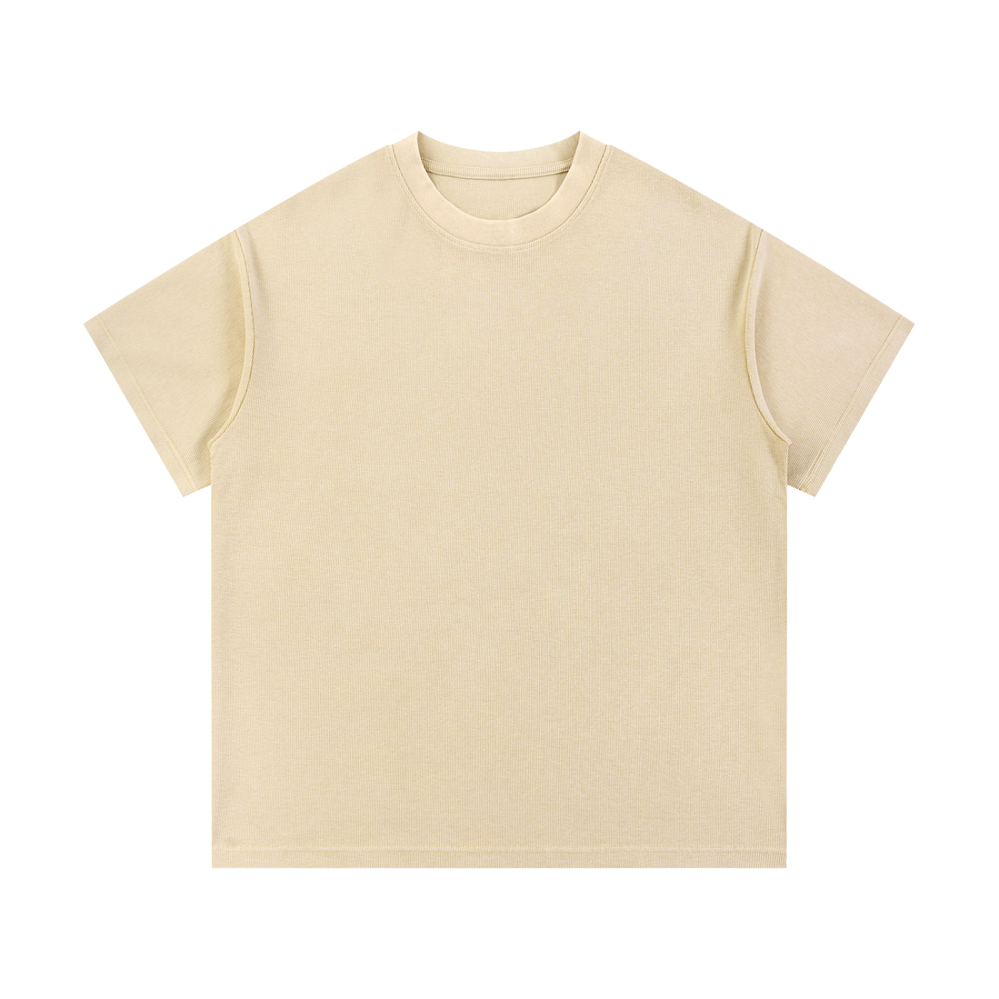 Motion GWD Unisex Mineral Wash Waffle Knit T-Shirt