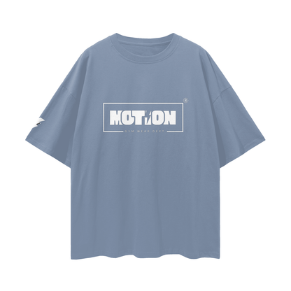 Motion GWD Unisex Streetwear Loose Drop Shoulder T-Shirt
