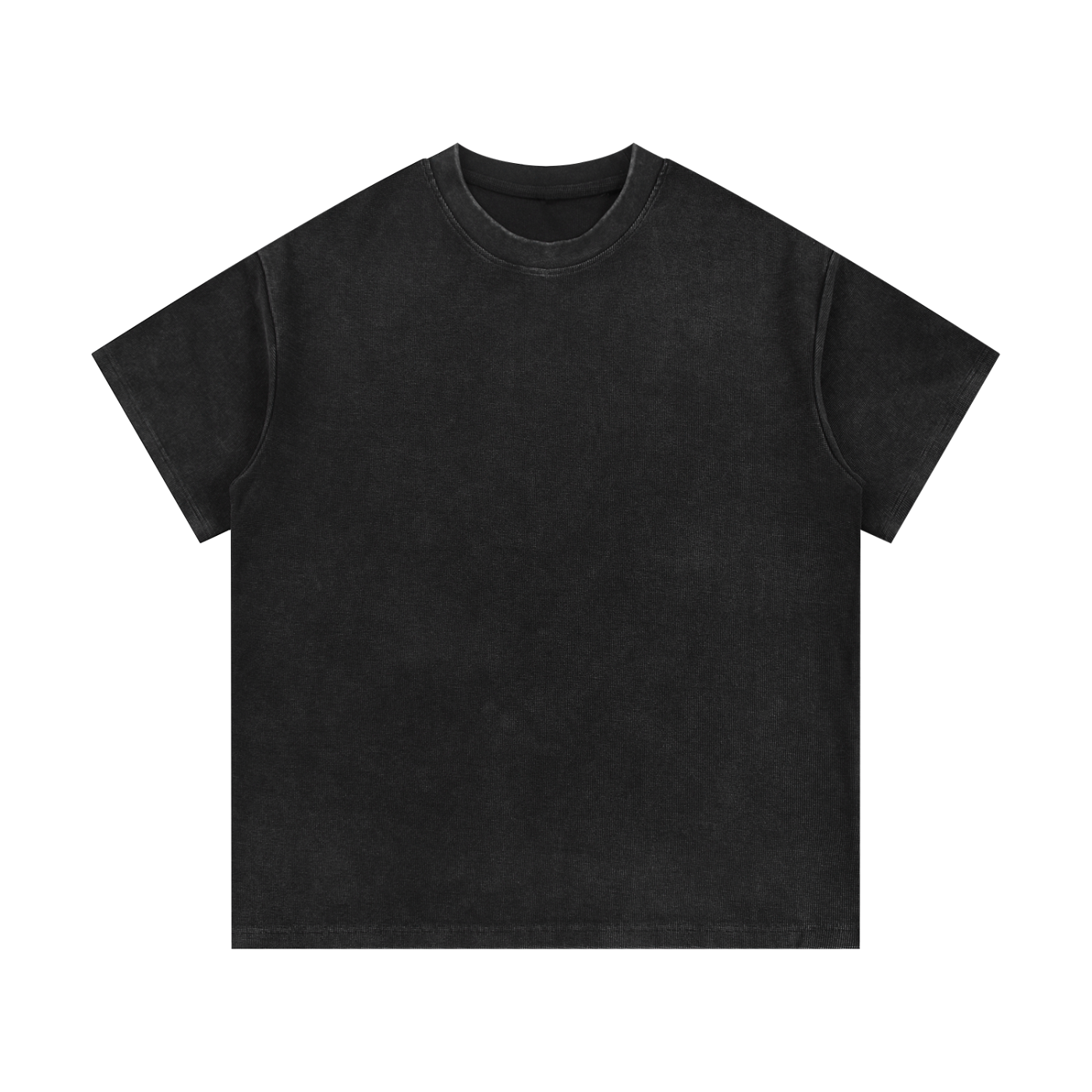 Motion GWD Unisex Mineral Wash Waffle Knit T-Shirt