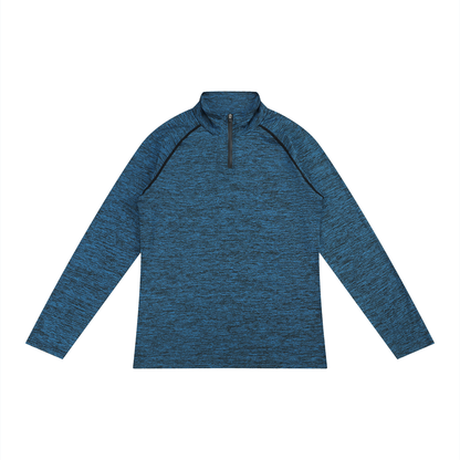 Motion GWD Unisex Quarter-Zip Performance Long Sleeve T-Shirt
