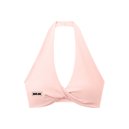 Motion GWD Women's Pleated Halter Sports Bra