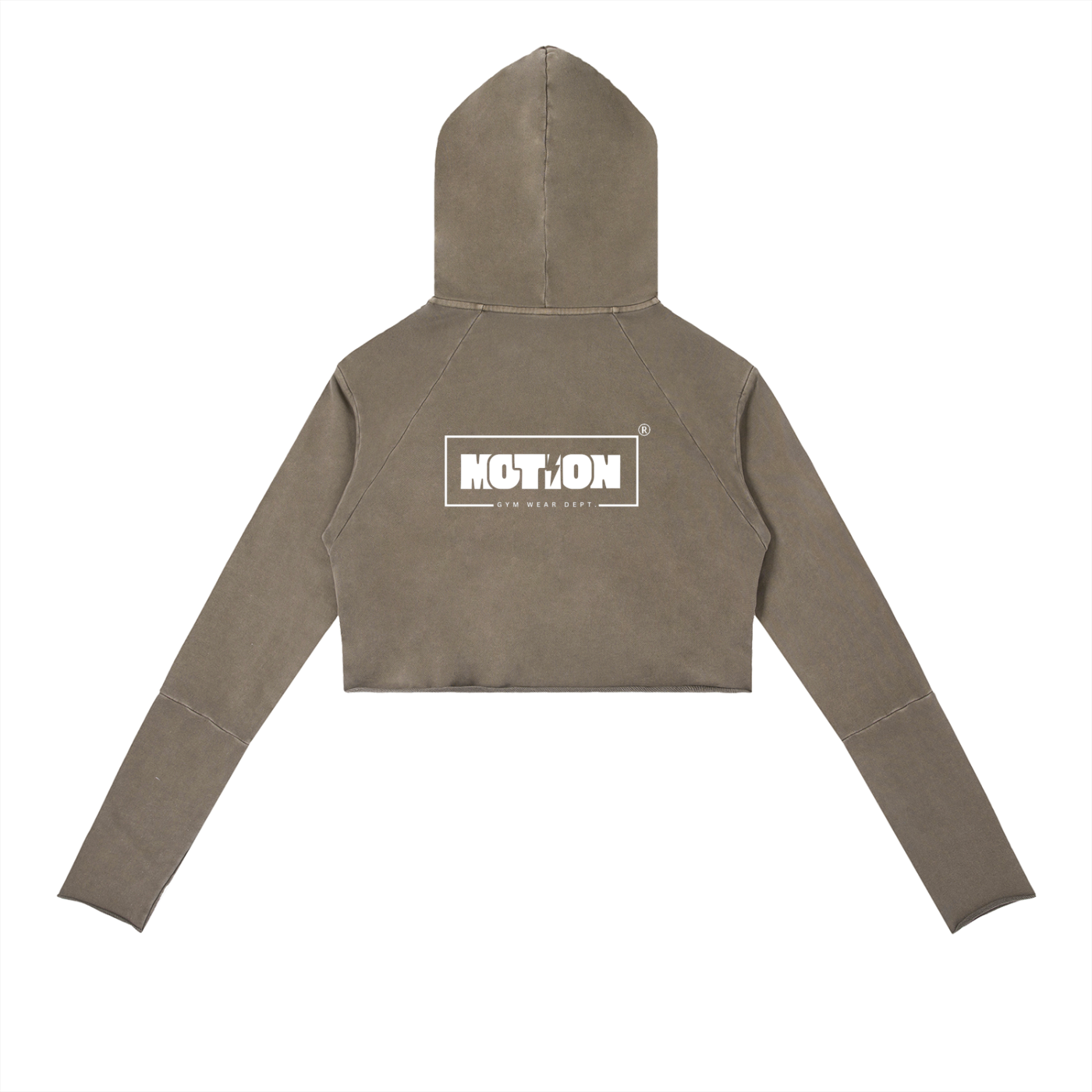Motion GWD Woman's Vintage Washed Raw Edge Hoodie
