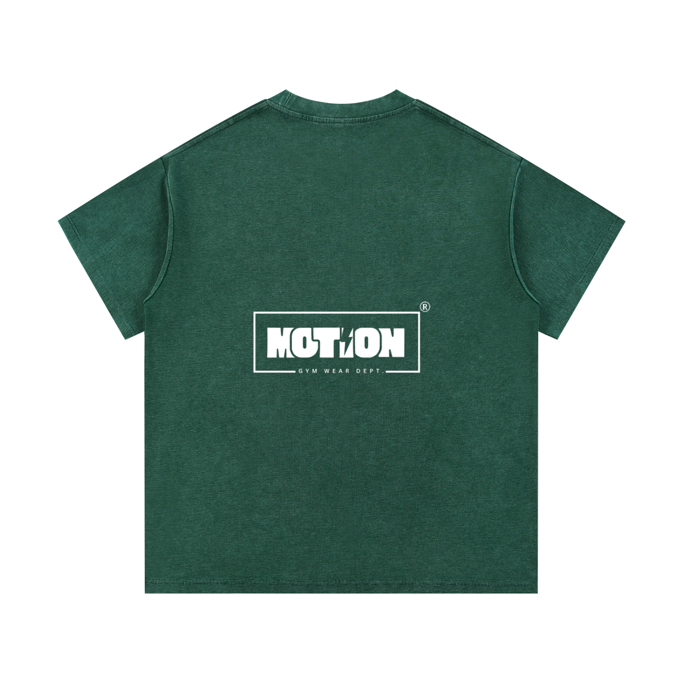 Motion GWD Unisex Mineral Wash Waffle Knit T-Shirt