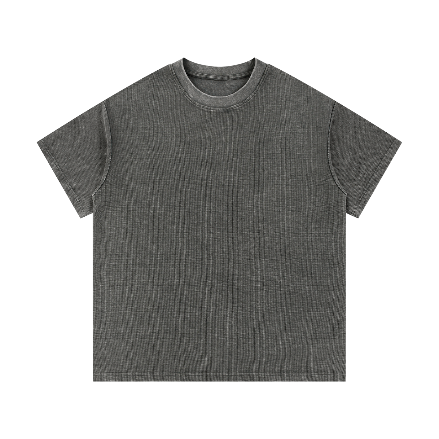 Motion GWD Unisex Mineral Wash Waffle Knit T-Shirt