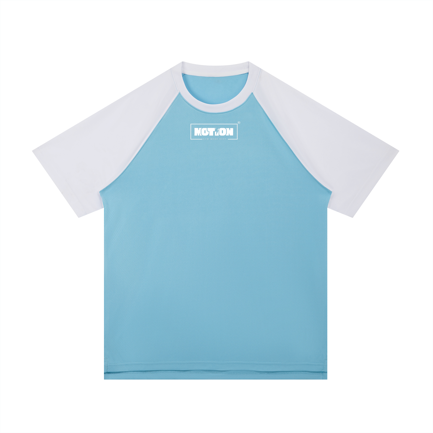 Motion GWD Unisex Contrast Raglan Sleeve Mesh T-Shirt