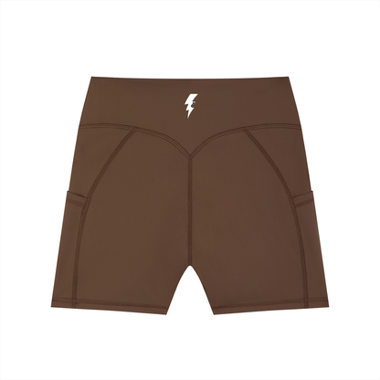 Motion GWD Women's High-Waisted Pocket Biker Shorts