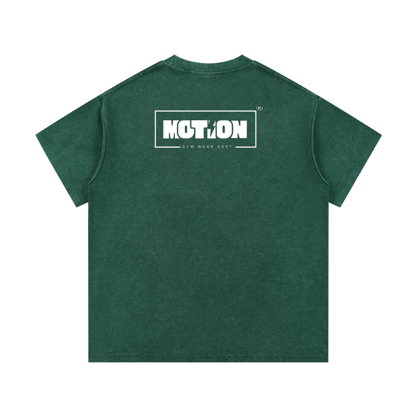 Motion GWD Unisex Mineral Wash Waffle Knit T-Shirt