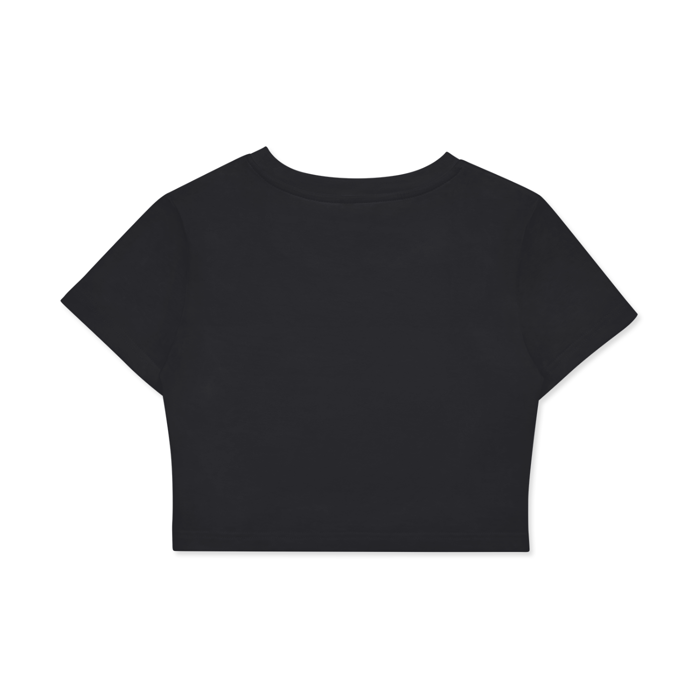 Motion GWD Womans Fitted Crop Cotton T-Shirt