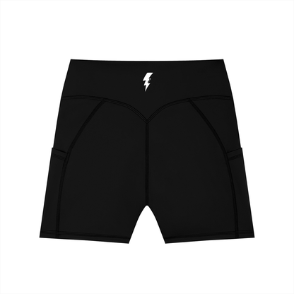 Motion GWD Women's High-Waisted Pocket Biker Shorts