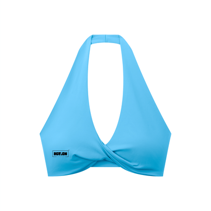 Motion GWD Women's Pleated Halter Sports Bra
