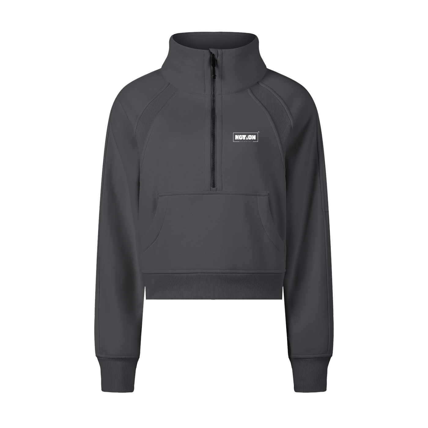 Motion GWD Women's Cropped Quarter-Zip Sweatshirt