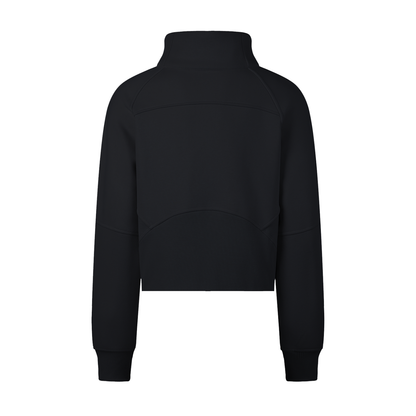 Motion GWD Women's Cropped Quarter-Zip Sweatshirt