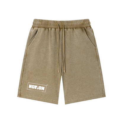 Motion GWD Unisex Mineral Wash Waffle Knit Shorts