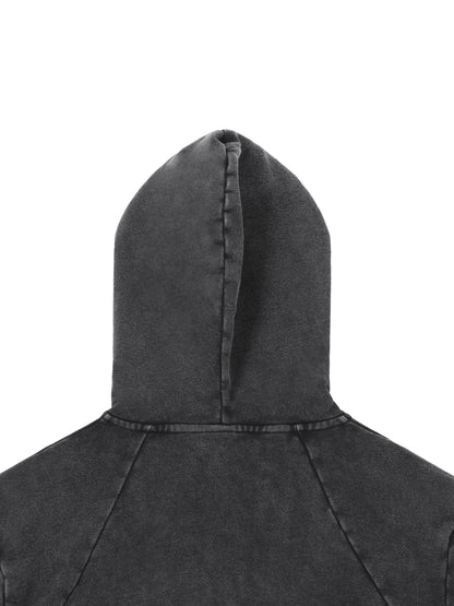 Motion GWD Woman's Vintage Washed Raw Edge Hoodie