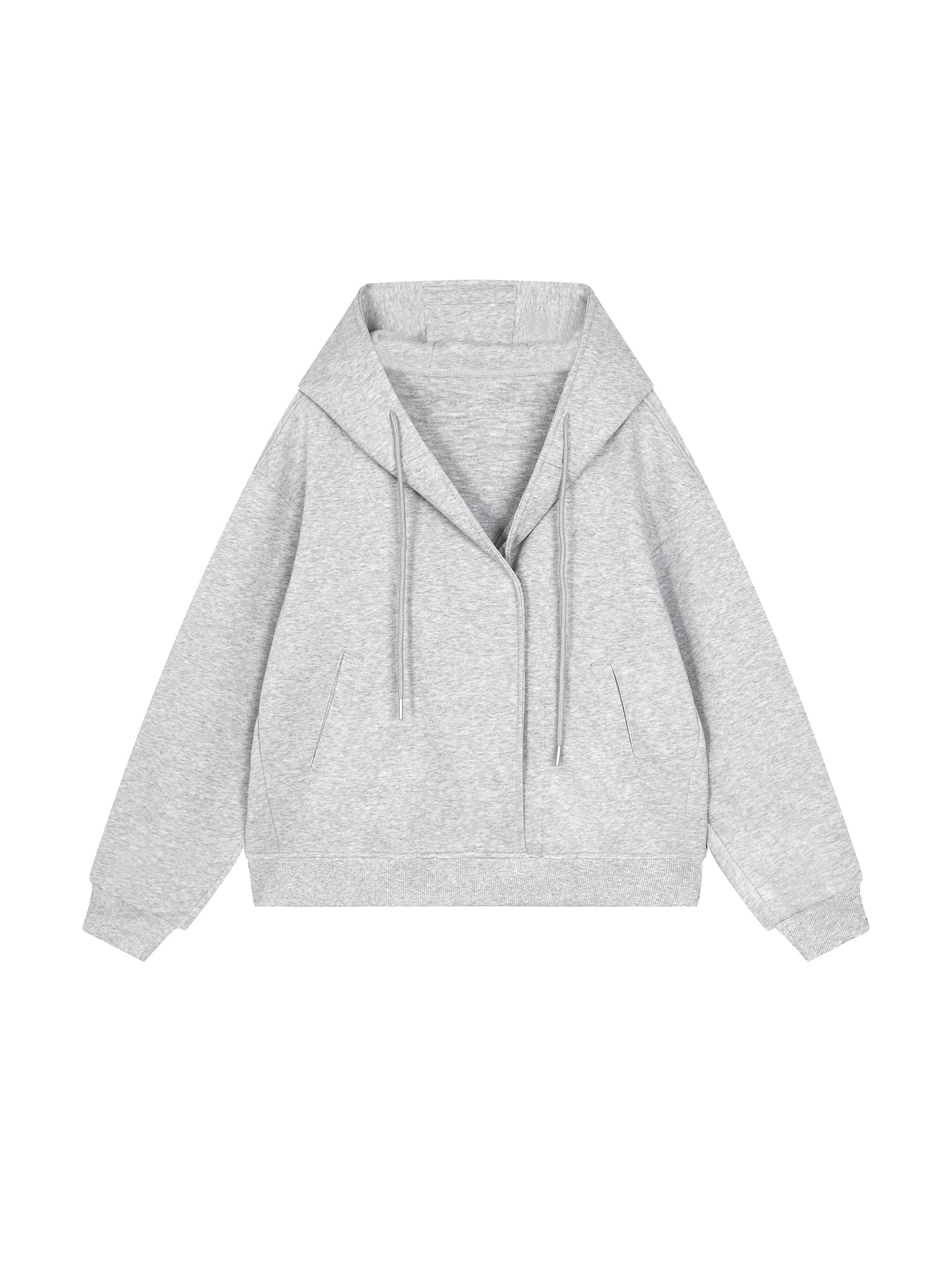 Motion GWD Boxy Button Placket Hoodie