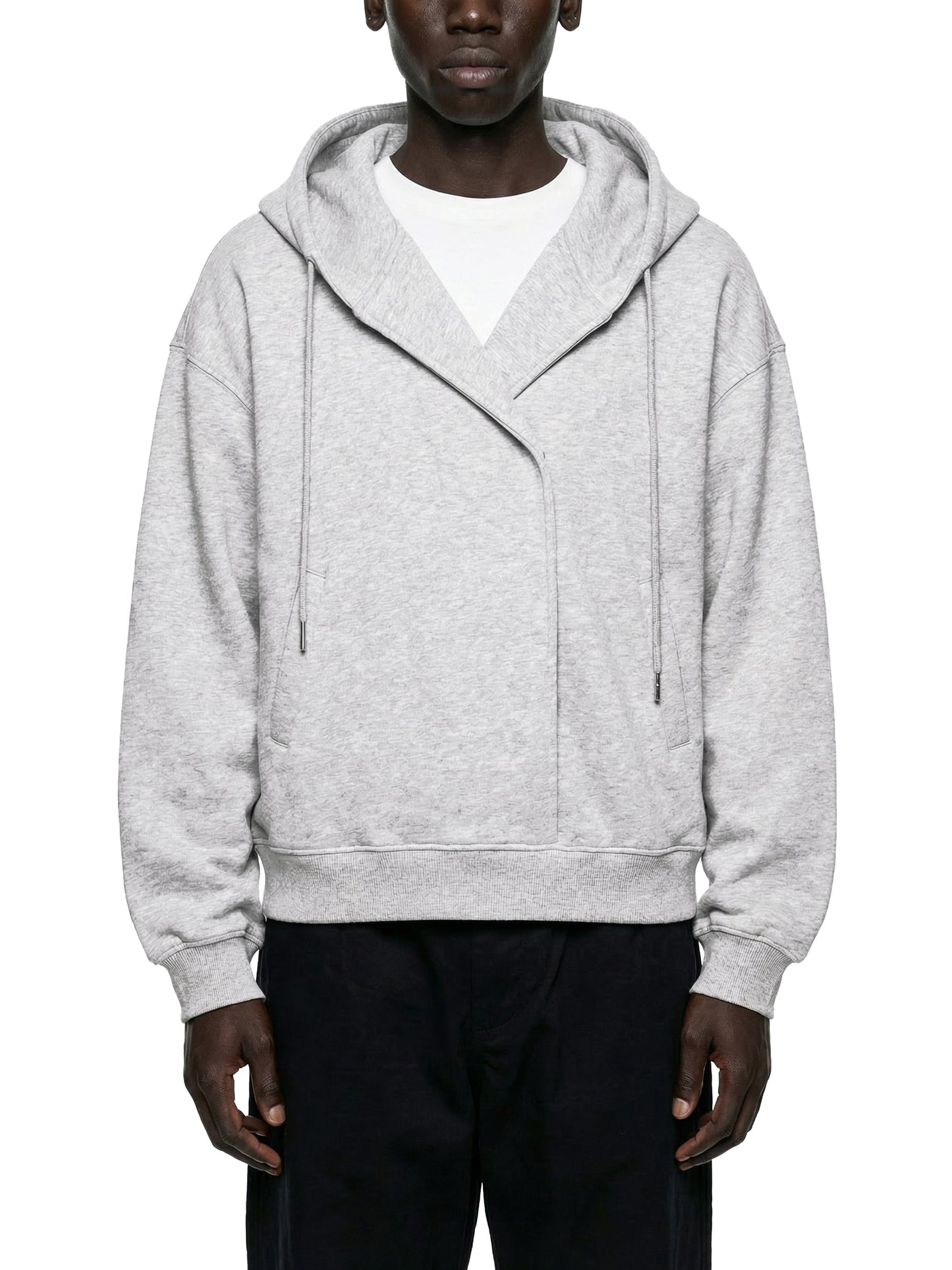 Motion GWD Boxy Button Placket Hoodie
