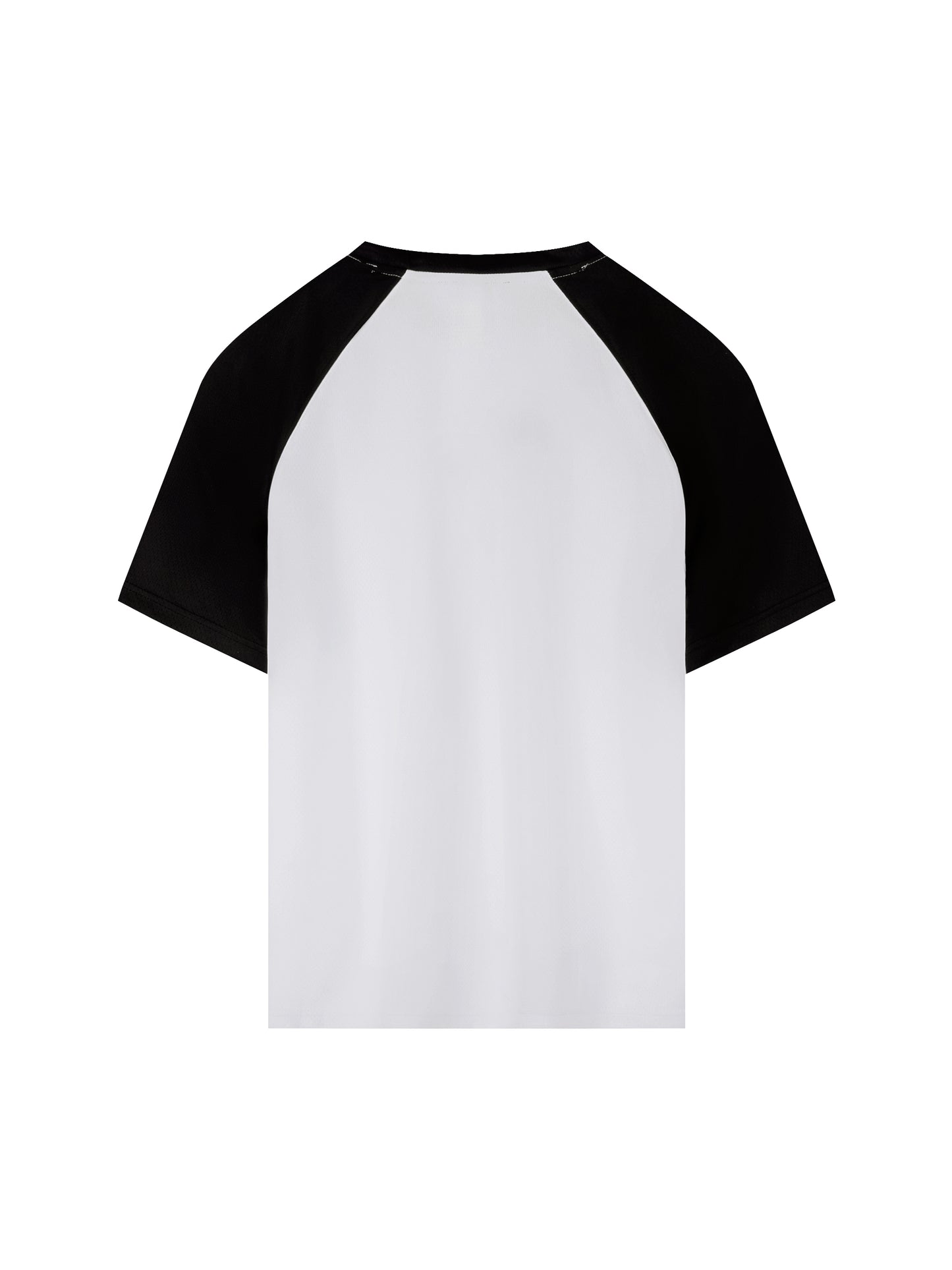 Motion GWD Unisex Contrast Raglan Sleeve Mesh T-Shirt