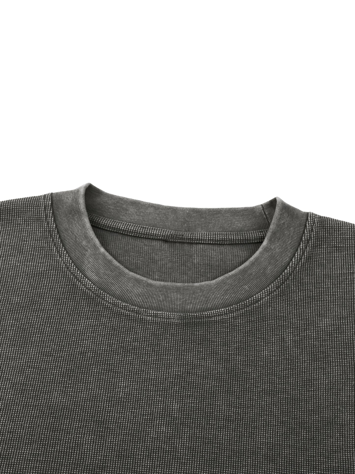 Motion GWD Unisex Mineral Wash Waffle Knit T-Shirt