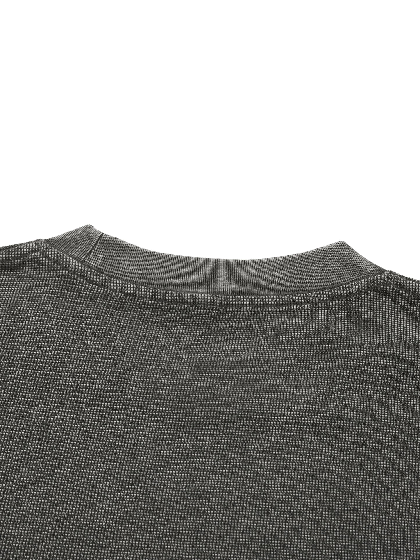 Motion GWD Unisex Mineral Wash Waffle Knit T-Shirt