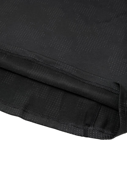 Motion GWD Men's Jacquard Slim Mesh T-Shirt