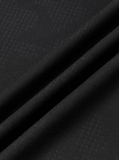 Motion GWD Men's Jacquard Slim Mesh T-Shirt