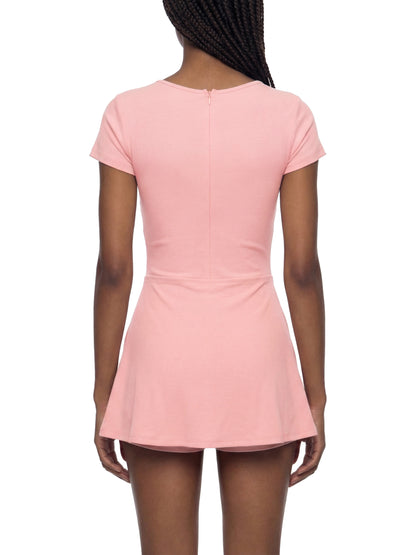 Motion GWD Women's Dual-Function Cape Tie-Waist Romper