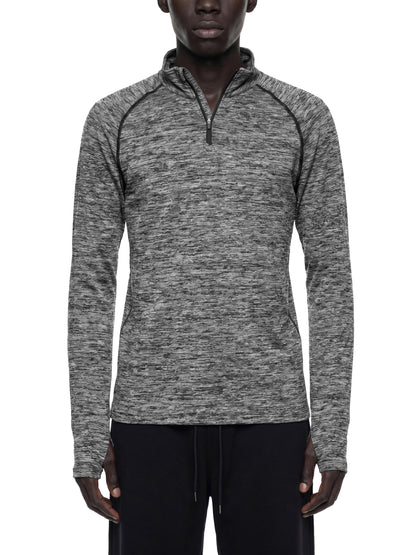 Motion GWD Unisex Quarter-Zip Performance Long Sleeve T-Shirt