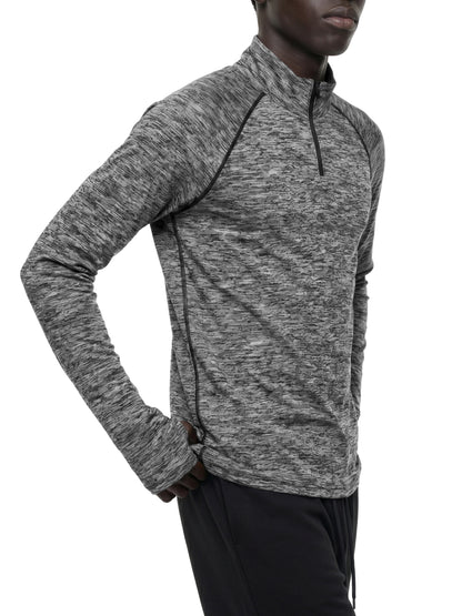 Motion GWD Unisex Quarter-Zip Performance Long Sleeve T-Shirt