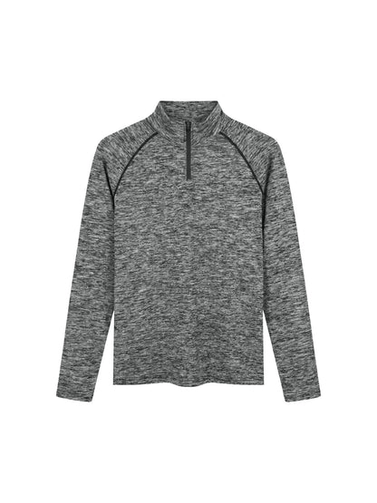 Motion GWD Unisex Quarter-Zip Performance Long Sleeve T-Shirt